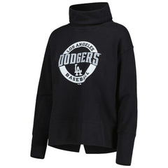 Los Angeles Dodgers Levelwear Women's Sunset Farm Team Pullover Sweatshirt - Black Pullover