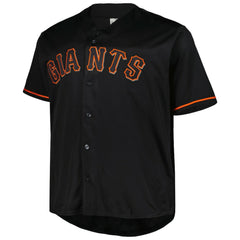 MLB San Francisco Giants Big & Tall Pop Fashion Jersey - Black