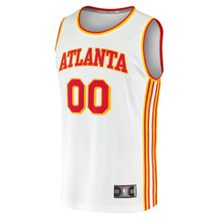 NBA Atlanta Hawks Fast Break Custom Replica Jersey - Association Edition - White