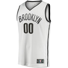 Brooklyn Nets Fast Break Custom Replica Jersey Association Edition White