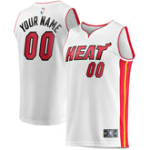 NBA Miami Heat Fast Break Custom Replica Jersey - Association Edition - White