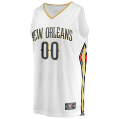 NBA New Orleans Pelicans Unisex Custom Fast Break Jersey - Association Edition - White