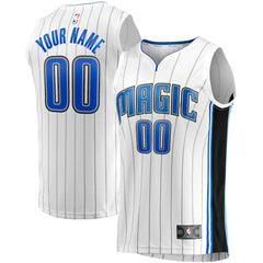 NBA Orlando Magic Fast Break Custom Replica Jersey - Association Edition - White