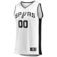 NBA San Antonio Spurs Fast Break Custom Replica Jersey - Association Edition - White