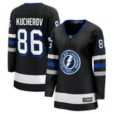 NHL Nikita Kucherov Tampa Bay Lightning Fanatics Women's Breakaway Jersey - Black