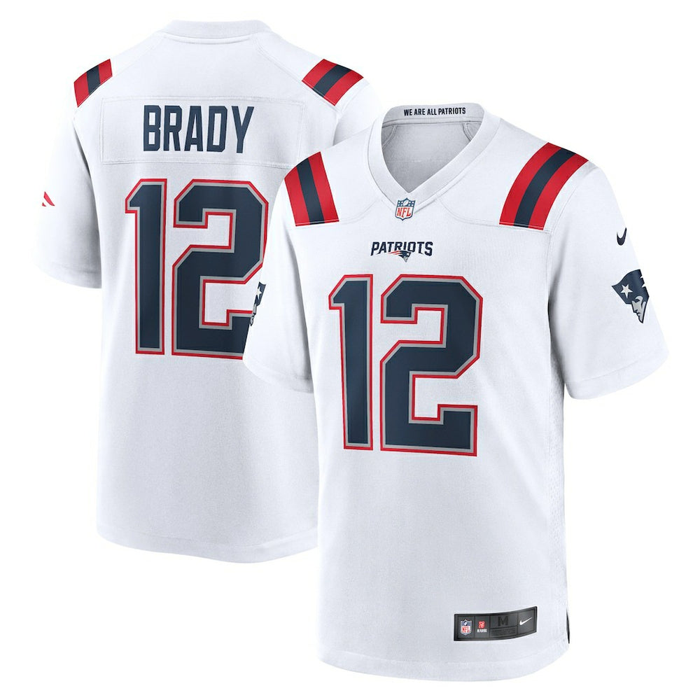 NFL Tom Brady New England Patriots Retired Game Jersey - White