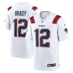NFL Tom Brady New England Patriots Retired Game Jersey - White
