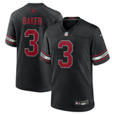 NFL Budda Baker Arizona Cardinals Game Jersey - Black