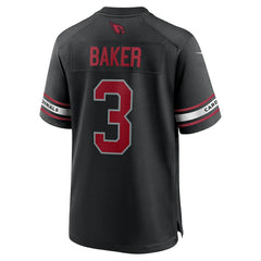 NFL Budda Baker Arizona Cardinals Game Jersey - Black