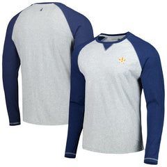 Houston Astros johnnie-O Alsen Raglan Long Sleeve T-Shirt - Navy/Heather Gray T-shirts
