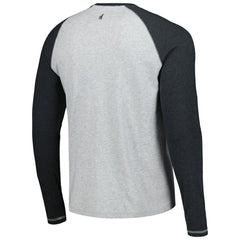 San Diego Padres johnnie-O Alsen Raglan Long Sleeve T-Shirt - Charcoal/Heather Gray T-shirts