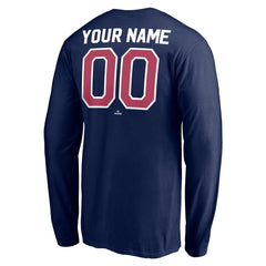 California Angels Personalized Cooperstown Collection Winning Streak Long Sleeve T-Shirt - Navy T-shirts