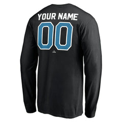 Tampa Bay Rays Personalized Cooperstown Collection Winning Streak Long Sleeve T-Shirt - Black T-shirts