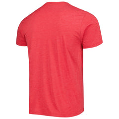 Portland Trail Blazers Homage Unisex Team Mascot Tri-Blend T-Shirt Red