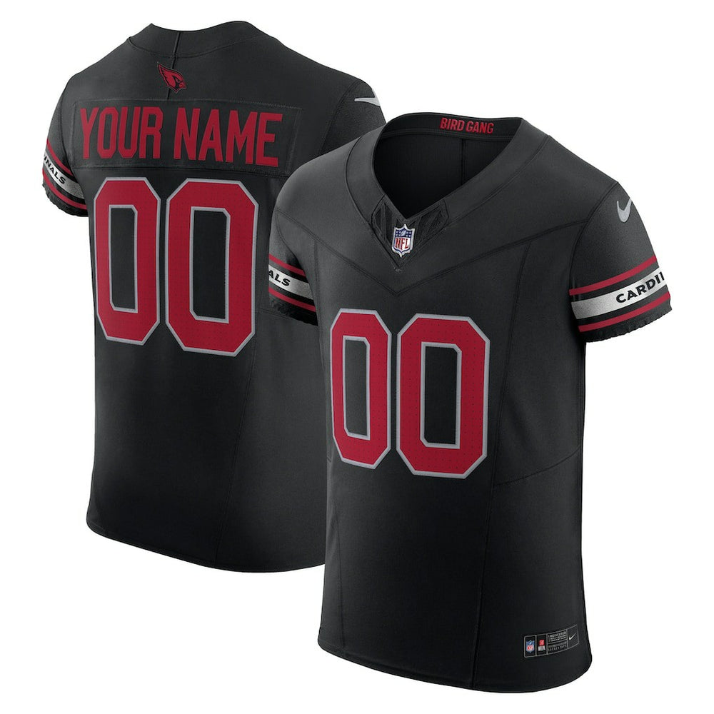 NFL Arizona Cardinals Vapor F.U.S.E. Elite Custom Jersey - Black
