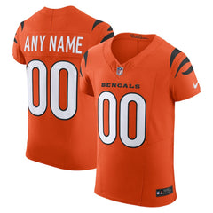 NFL Cincinnati Bengals Alternate Vapor F.U.S.E. Elite Custom Jersey - Men's Orange