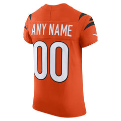 NFL Cincinnati Bengals Alternate Vapor F.U.S.E. Elite Custom Jersey - Men's Orange