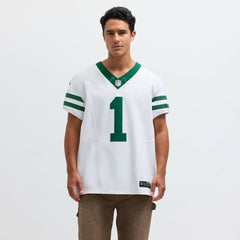 NFL Ahmad Sauce Gardner New York Jets Alternate Vapor F.U.S.E. Elite Jersey - White