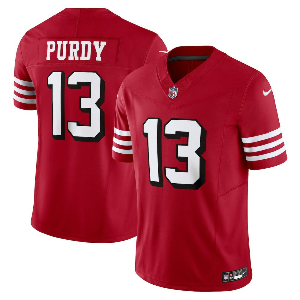 NFL Brock Purdy San Francisco 49ers Vapor F.U.S.E. Limited Jersey - Scarlet
