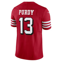 Brock Purdy San Francisco 49ers Vapor F.U.S.E. Limited Jersey Scarlet