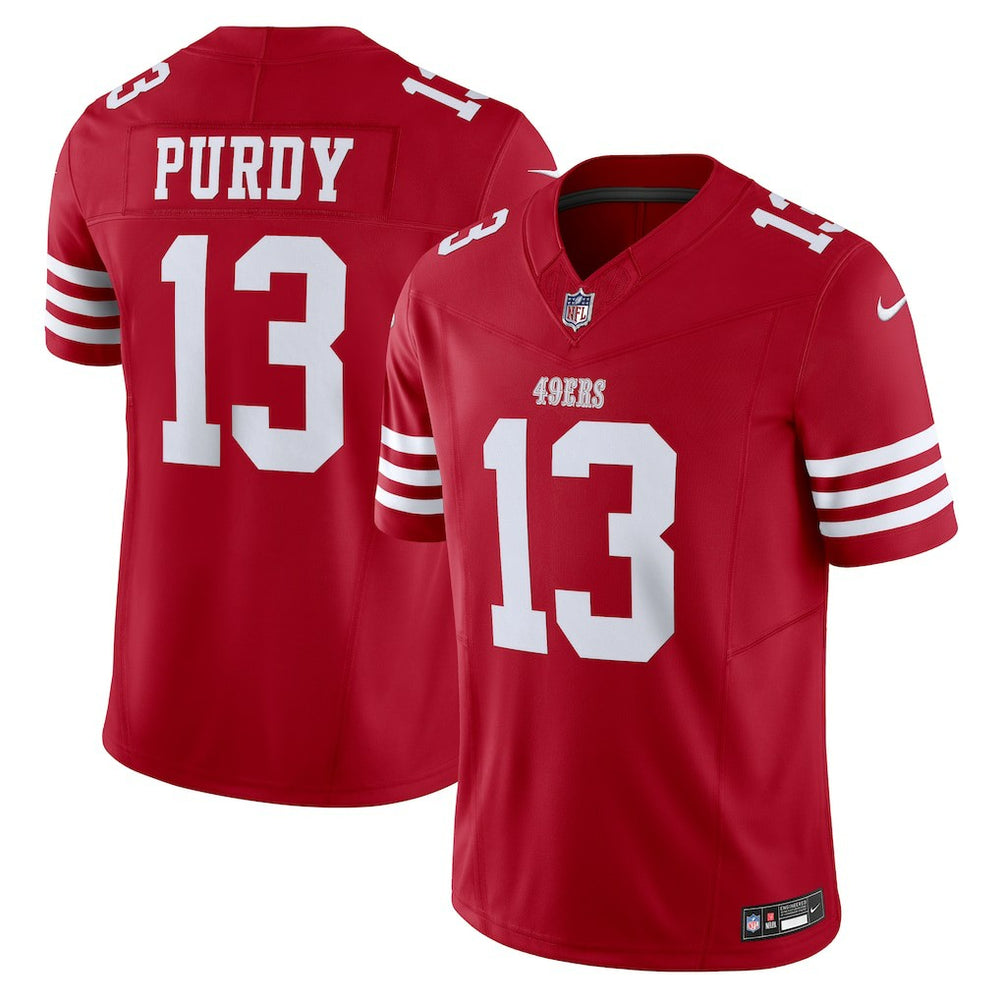 NFL Brock Purdy San Francisco 49ers Vapor F.U.S.E. Limited Jersey - Scarlet