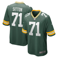NFL Josh Sitton Green Bay Packers Retired Game Jersey - Green