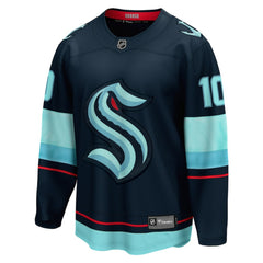 NHL Matty Beniers Seattle Kraken Fanatics Premier Breakaway Player Jersey - Deep Sea Blue