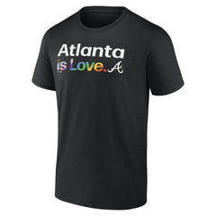 Atlanta Braves City Pride T-Shirt - Black T-shirts