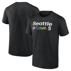 Seattle Mariners City Pride T-Shirt - Black T-shirts