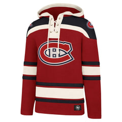 NHL Montreal Canadiens '47 Superior Lacer Hoodie - Red
