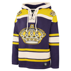 NHL Los Angeles Kings '47 Superior Lacer Hoodie - Purple