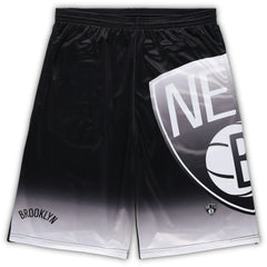 Brooklyn Nets Big & Tall Graphic Shorts Black