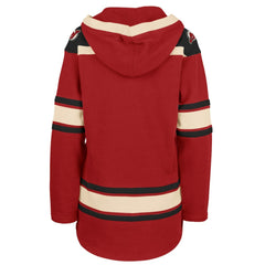 NHL New Jersey Devils '47 Women's Superior Lacer Pullover Hoodie - Red