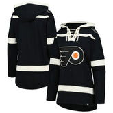 NHL Philadelphia Flyers '47 Women's Superior Lacer Pullover Hoodie - Black