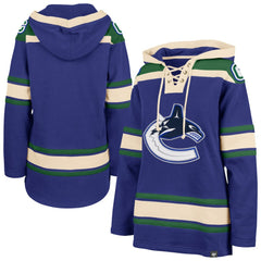 NHL Vancouver Canucks '47 Women's Superior Lacer Pullover Hoodie - Blue