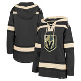 NHL Vegas Golden Knights '47 Women's Superior Lacer Pullover Hoodie - Gray