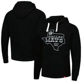 Dallas Mavericks Sportiqe Unisex Olsen Raglan Tri-Blend Pullover Hoodie Navy