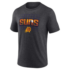 Phoenix Suns Hometown Originals Announcer Tri-Blend T-Shirt Charcoal