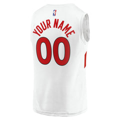 NBA Toronto Raptors Fast Break Custom Replica Jersey - Association Edition - White