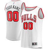 NBA Chicago Bulls Youth Fast Break Replica Custom Jersey sale - Association Editi- White