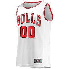 NBA Chicago Bulls Youth Fast Break Replica Custom Jersey sale - Association Editi- White