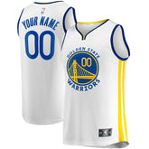 NBA Golden State Warriors Youth Fast Break Replica Custom Jersey sale - Association Editi- White