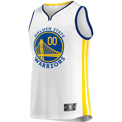 NBA Golden State Warriors Youth Fast Break Replica Custom Jersey sale - Association Editi- White