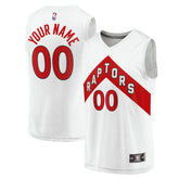 NBA Toronto Raptors Youth Fast Break Replica Custom Jersey - Association Edition - White