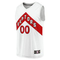 NBA Toronto Raptors Youth Fast Break Replica Custom Jersey - Association Edition - White