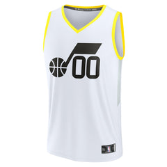 NBA Utah Jazz Youth Fast Break Replica Custom Jersey - Association Edition - White