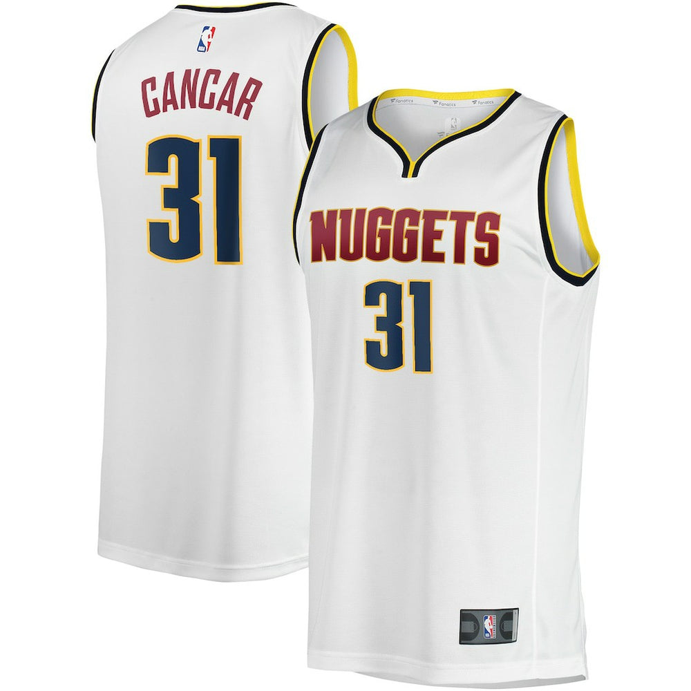 NBA Vlatko Cancar Denver Nuggets Fast Break Player Jersey sale - Association Editi- White