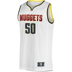 NBA Aaron Gordon Denver Nuggets Fast Break Player Jersey sale - Association Editi- White