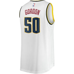 NBA Aaron Gordon Denver Nuggets Fast Break Player Jersey sale - Association Editi- White