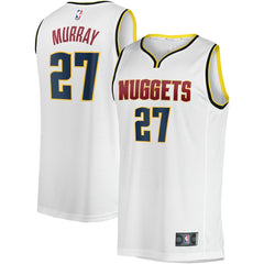 NBA Jamal Murray Denver Nuggets Fast Break Player Jersey sale - Association Editi- White